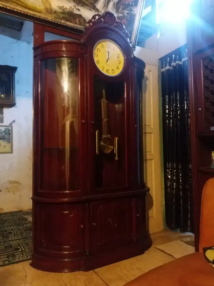 Limari ukir kayu jaji model jam