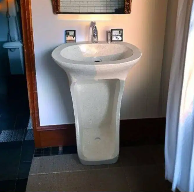 Washtafel terrazzo wudhu handmade