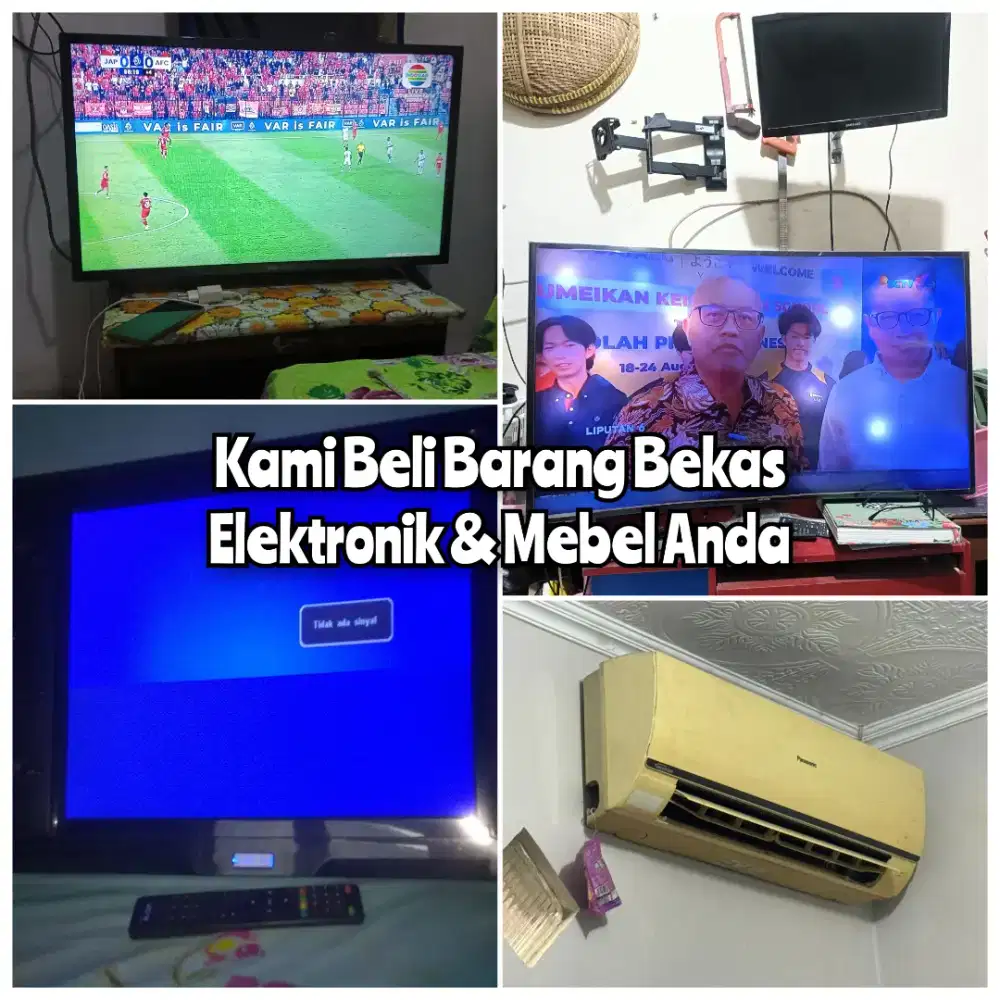 Kami terima lagi membeli TV LED bekas dan Elt bekas anda