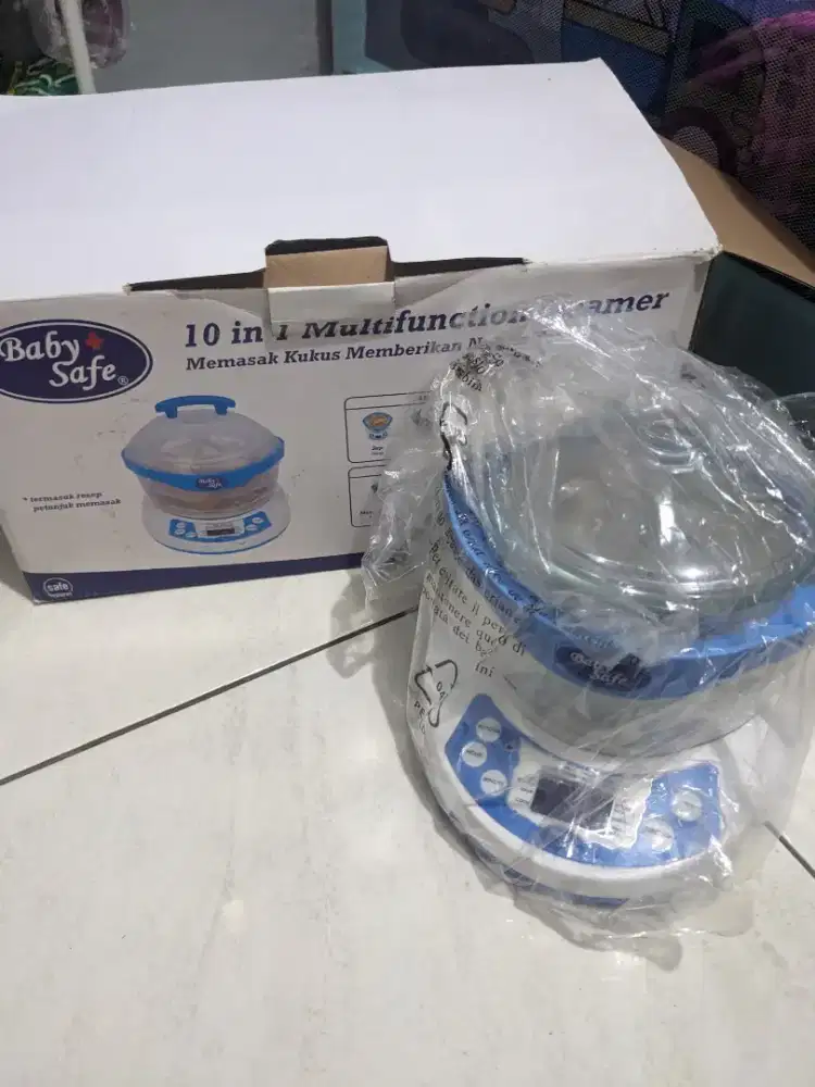 Baby safe 10 in 1 multifunction steamer