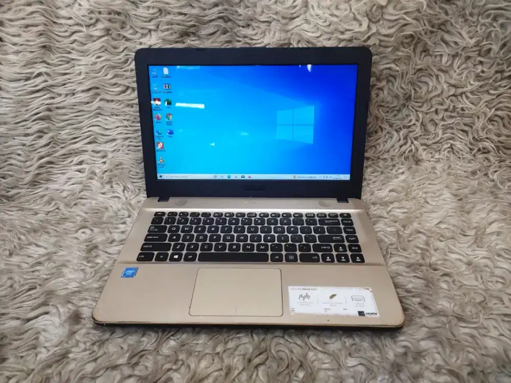 A418 Asus X441M N4000 Ram 4GB hdd 500GB mulus aktifkan lagi