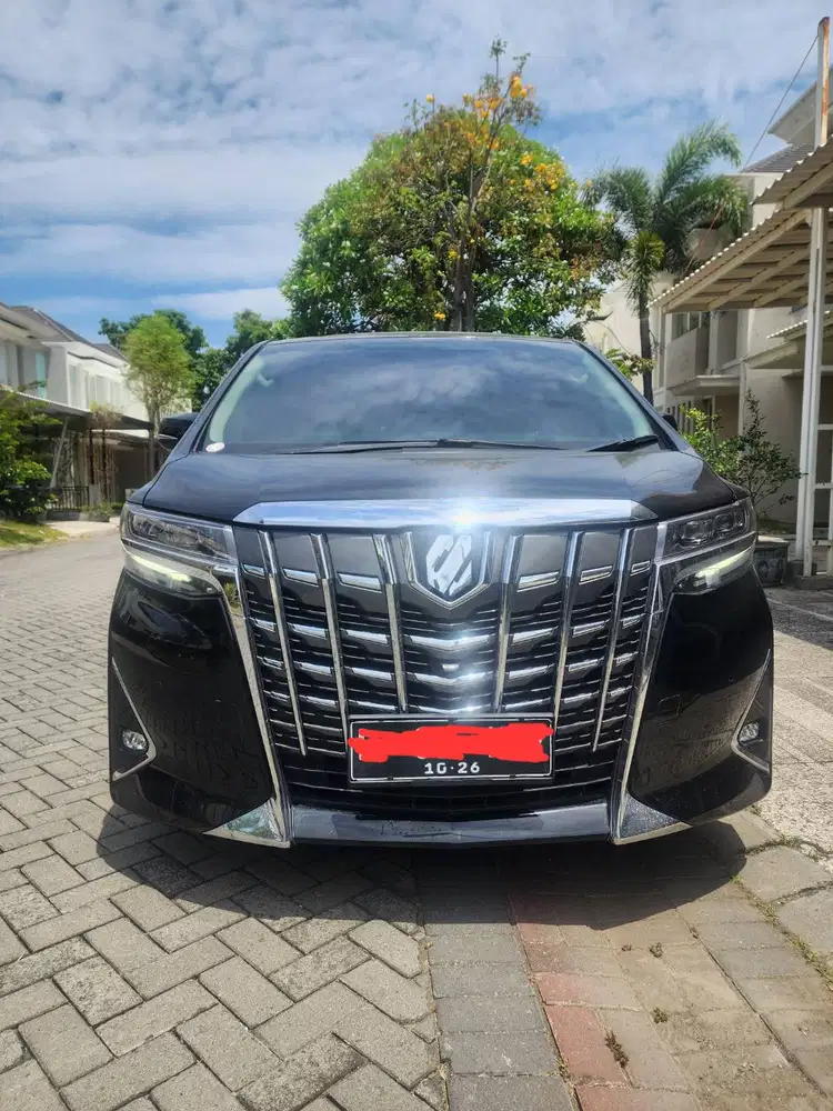 Jual Toyota Alphard 2019 Hitam Km 49rb. No calo