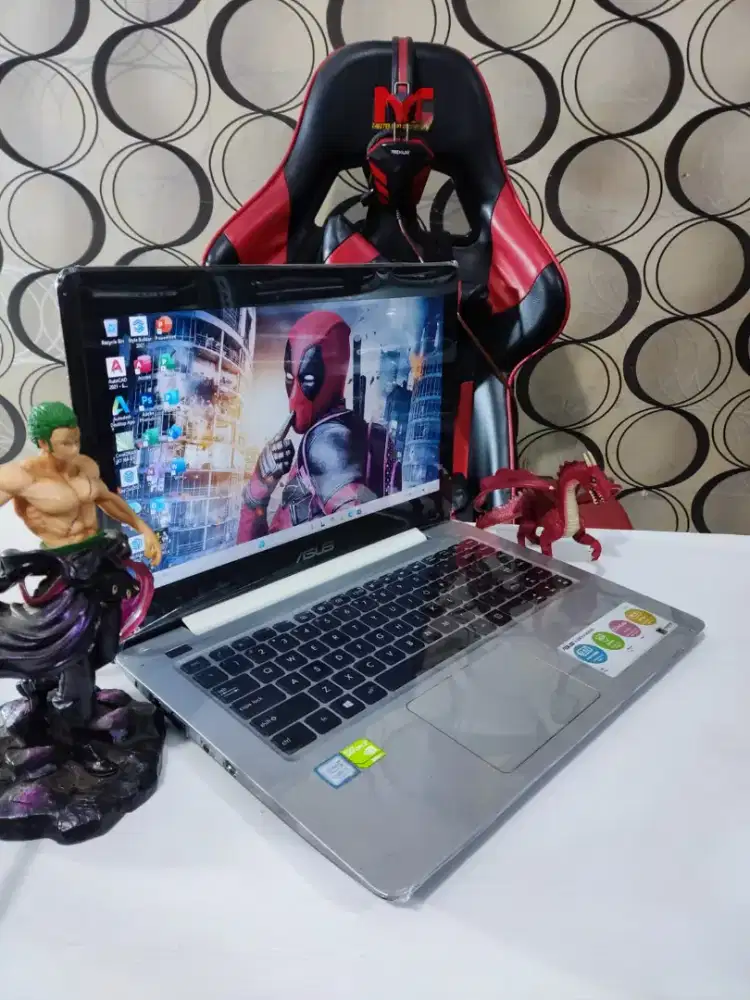 Laptop Design Asus Vivobook x456 Core i5 ram 12/256gb Ssd DualVga COD