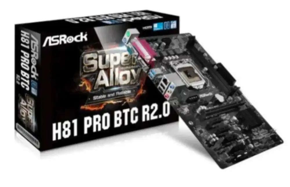 Motherboard Asrock H81 Pro BTC R2.0