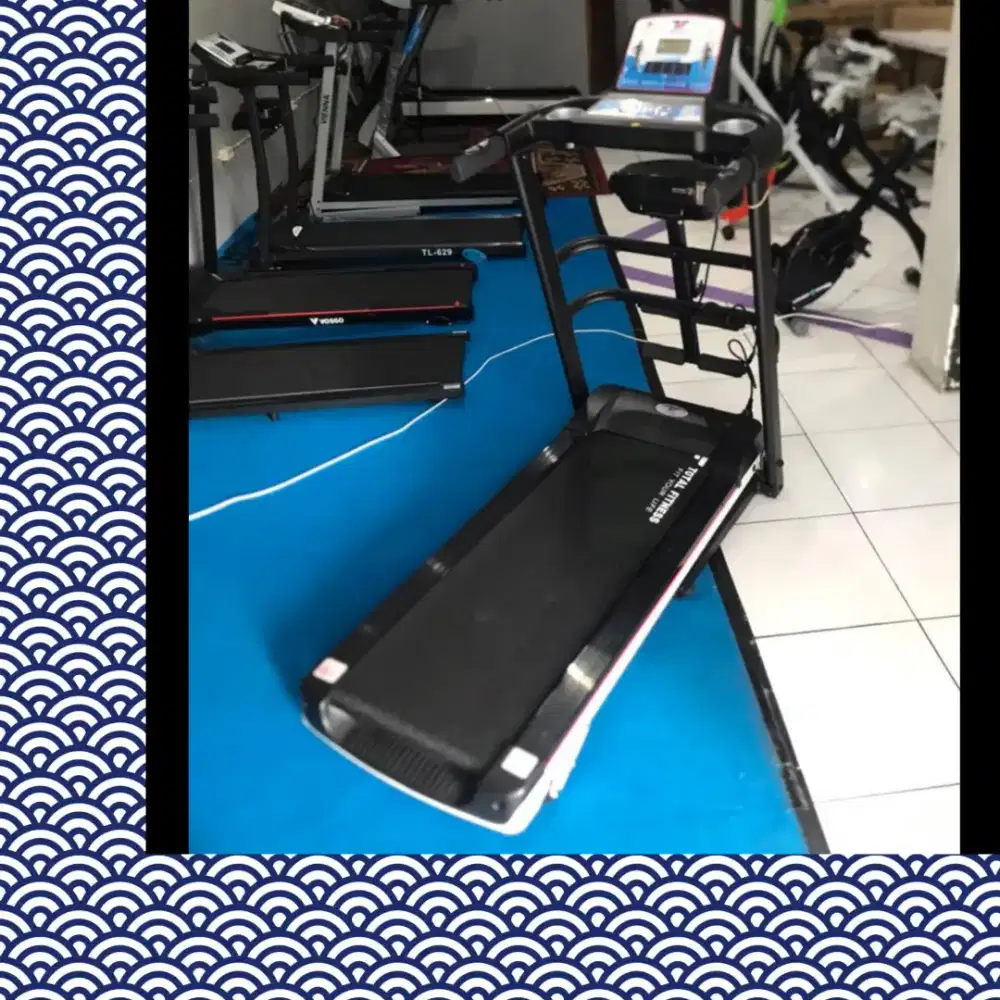 Treadmill elektrik TL-607 alat olahraga DVG-496
