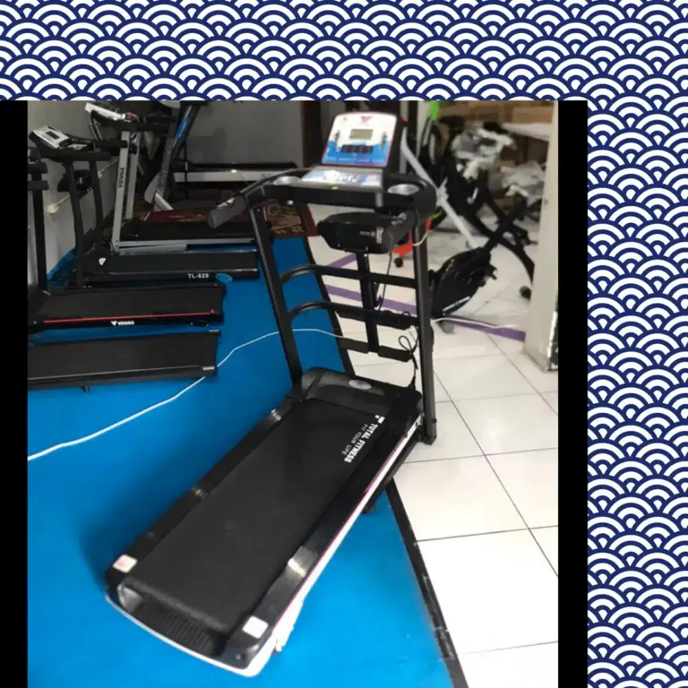 Treadmill elektrik TL-607 alat olahraga DVG-496