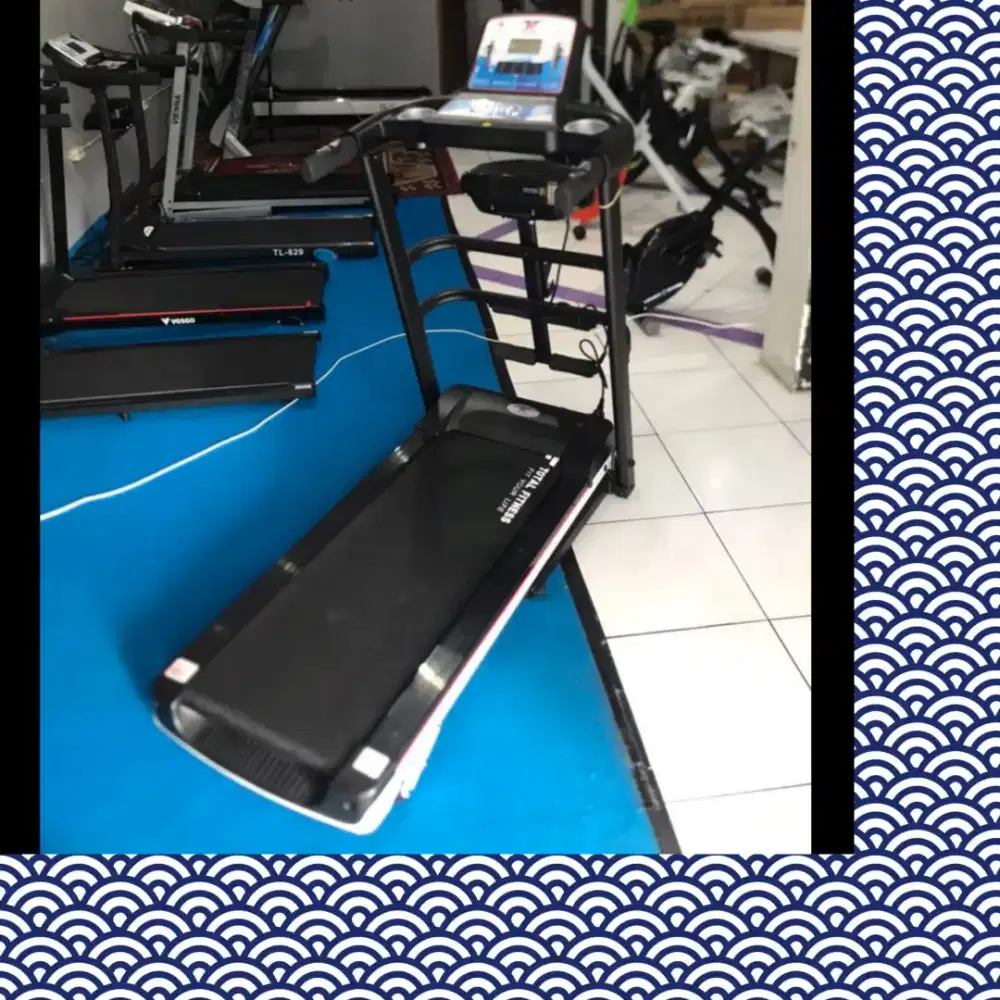 Treadmill elektrik TL-607 alat olahraga DVG-496