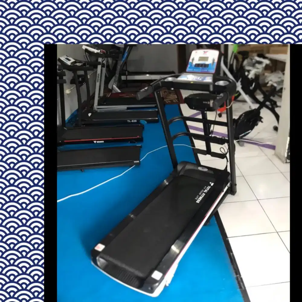 Treadmill elektrik TL-607 alat olahraga DVG-496