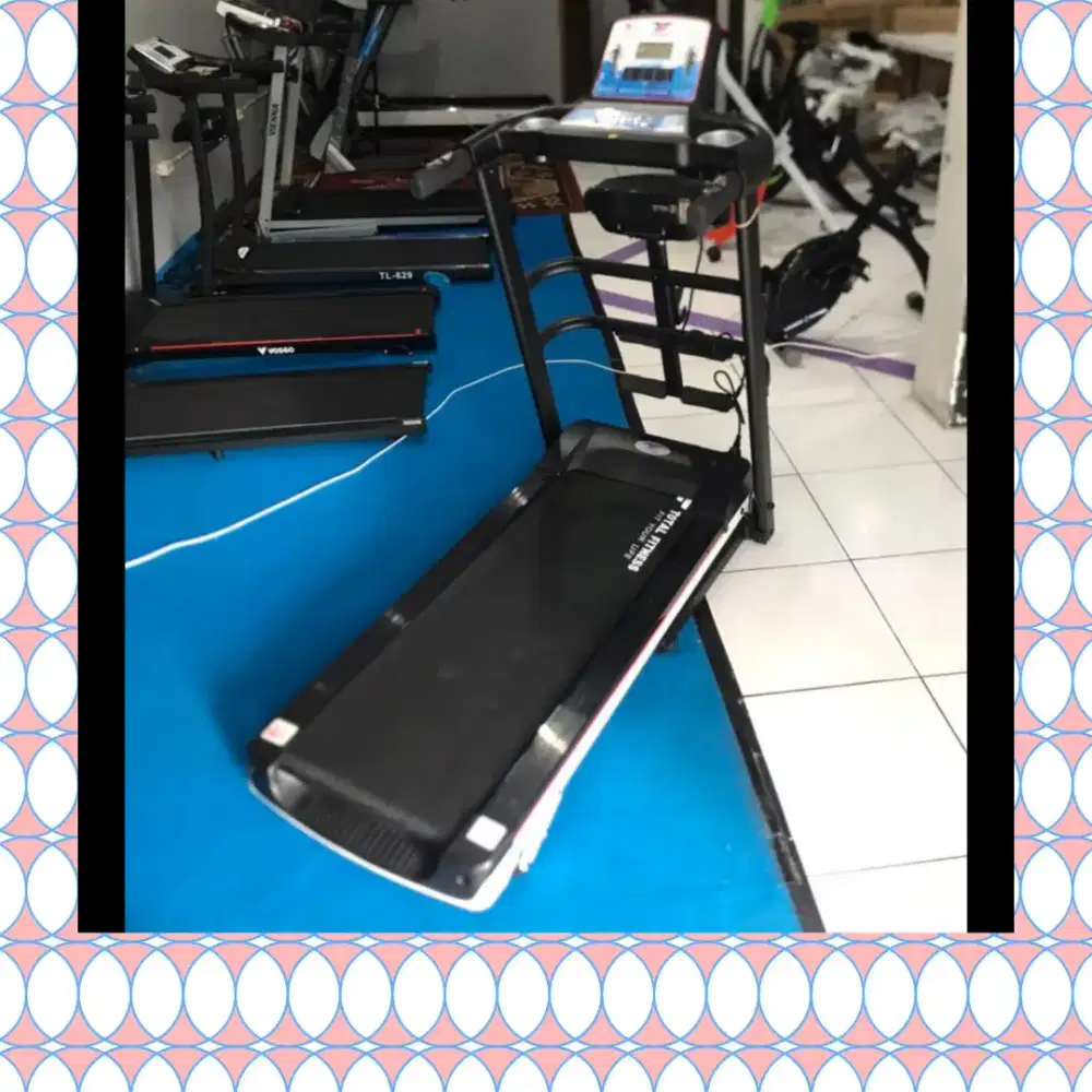 Treadmill elektrik TL-607 alat olahraga DVG-496