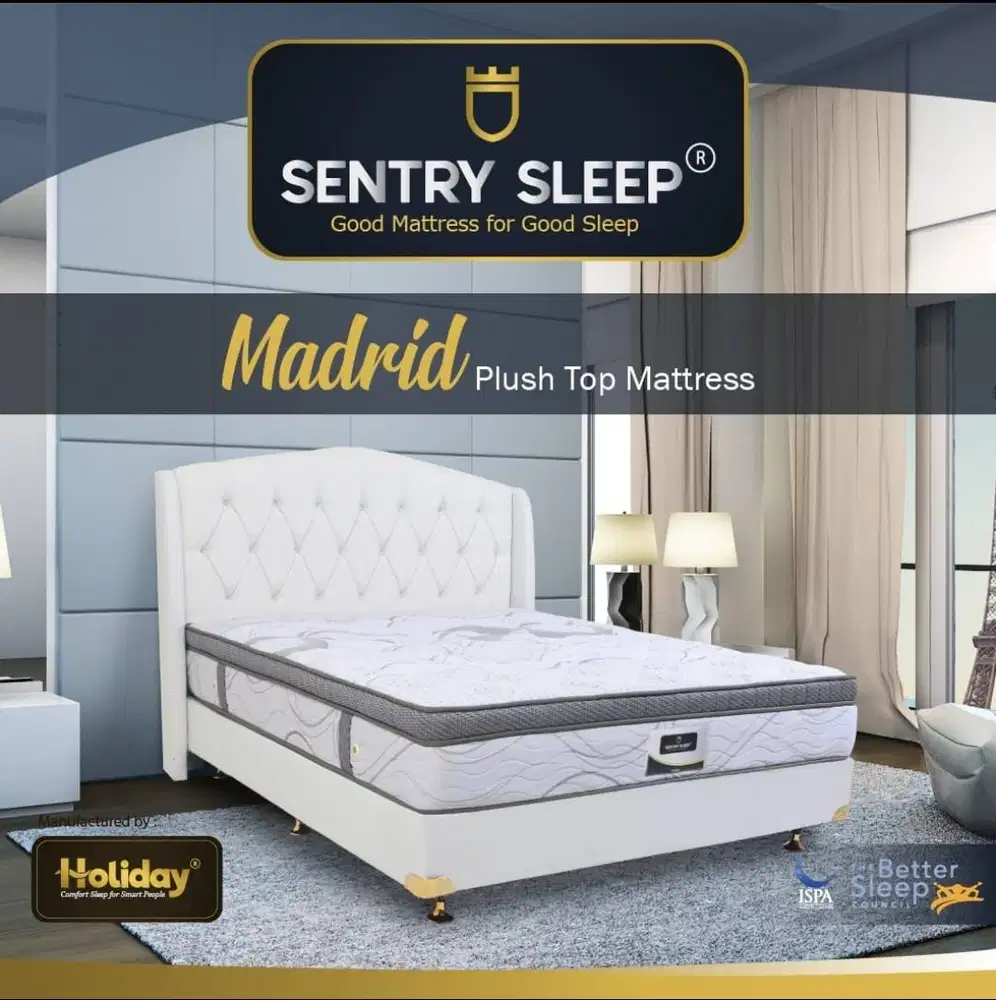 Sentry Sleep Springbed Madrid Kasur Matrass Spingbed Hilary