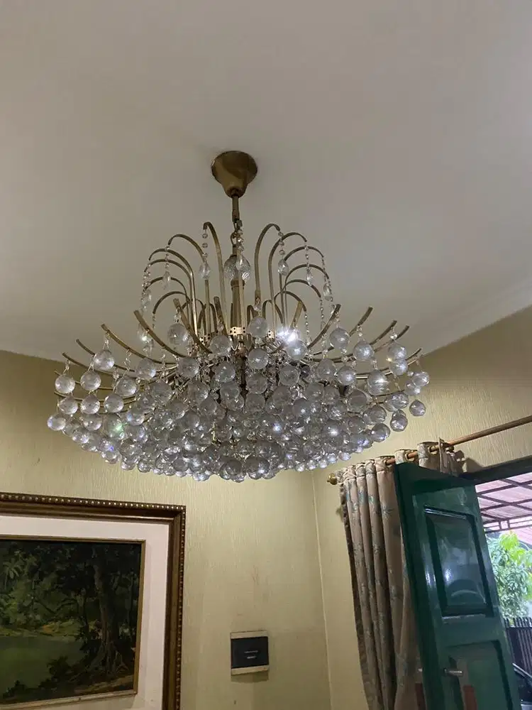 Lampu Kristal Vintage