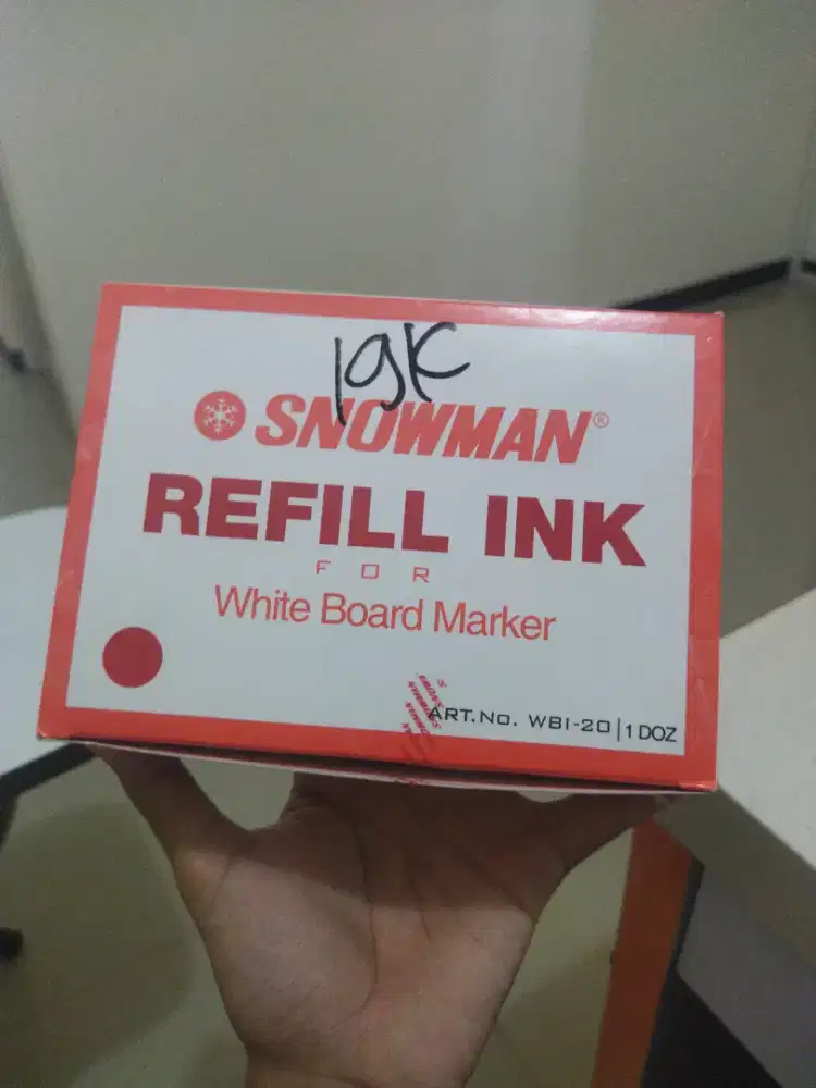 Isi Tinta Spidol Warna Merah