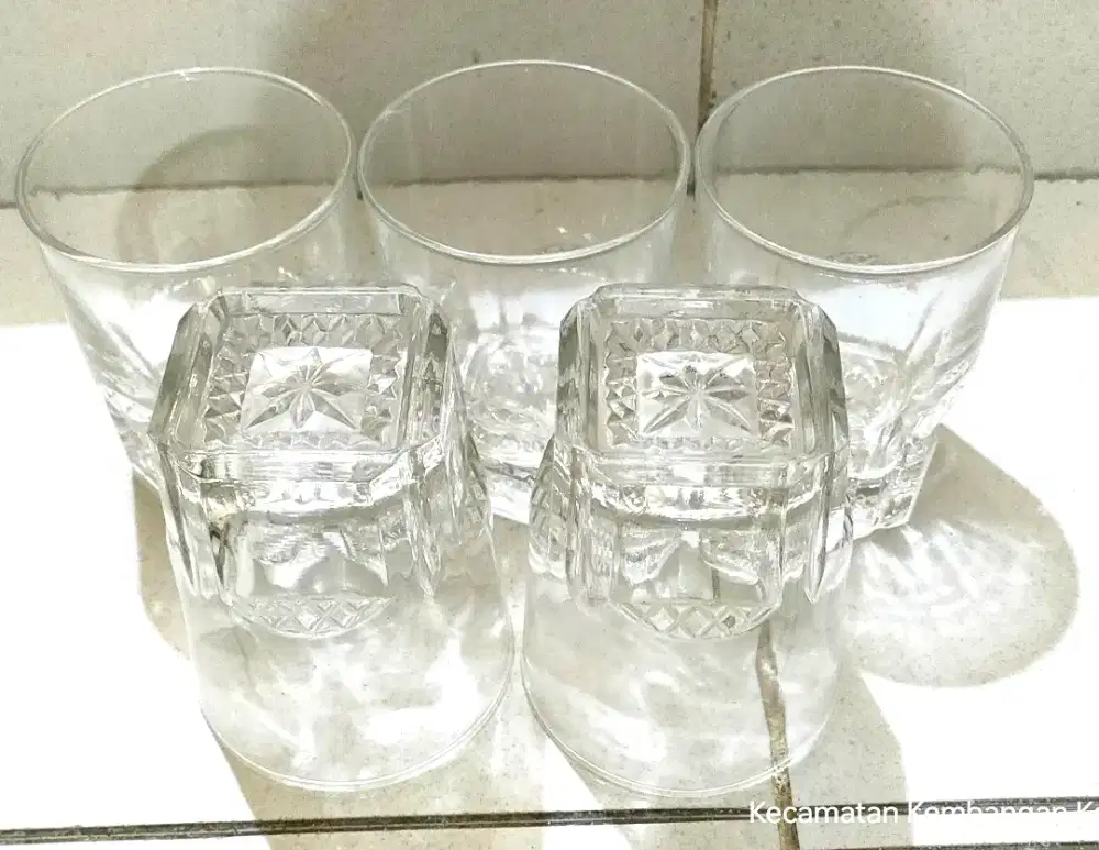 Gelas cocktail besar 5 pcs