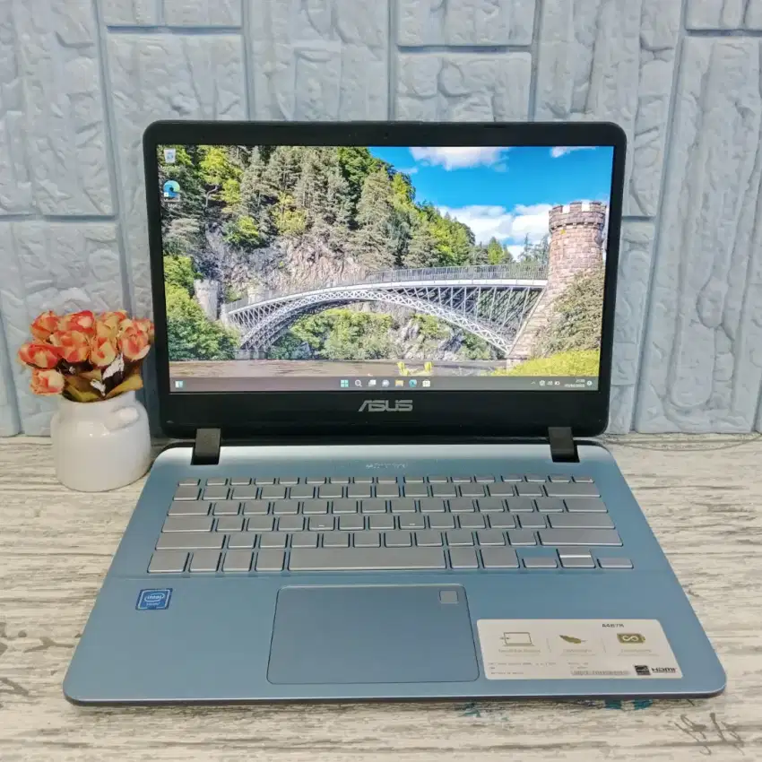 ASUS A407MA INTEL N4000 INTEL UHD GRAPHICS RAM 4GB DDR4 SSD 256GB
