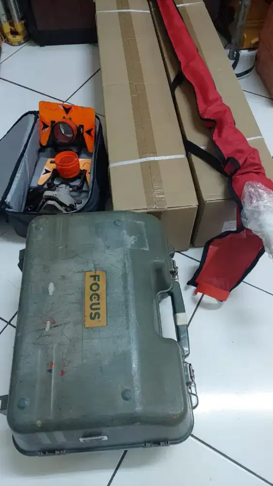 Jual total station spectra focus laser second