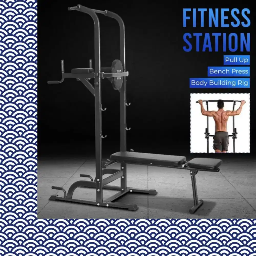 Pull up benchpress alat fitnes kebugaran YDB-572