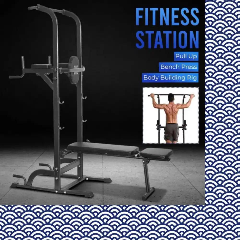 Pull up benchpress alat fitnes kebugaran YDB-572