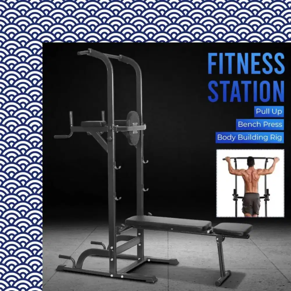 Pull up benchpress alat fitnes kebugaran YDB-572