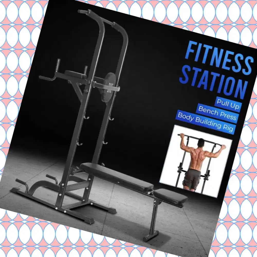 Pull up benchpress alat fitnes kebugaran YDB-572