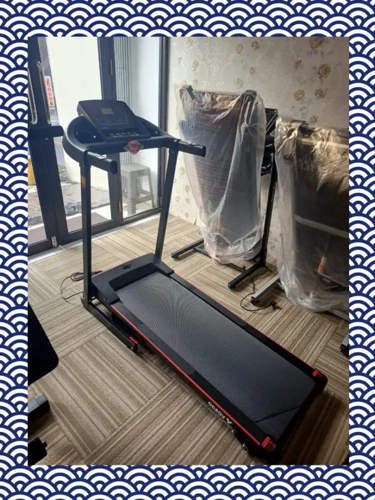 Treadmill elektrik New Mecca alat olahraga SRH-185
