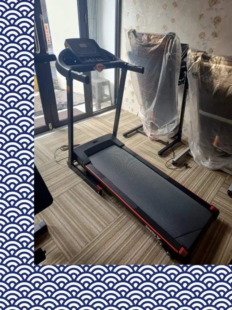 Treadmill elektrik New Mecca alat olahraga SRH-185