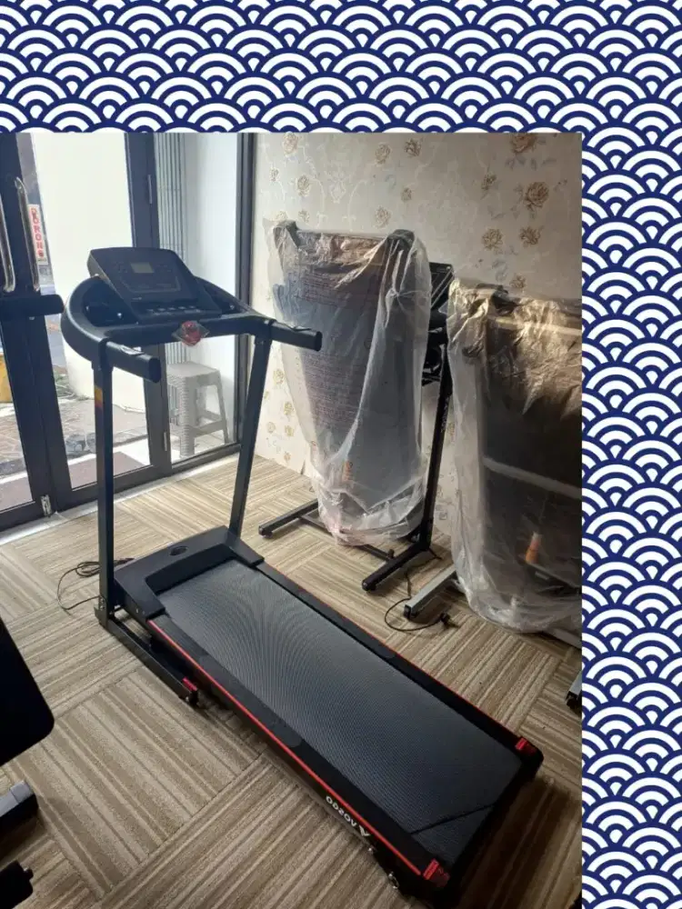 Treadmill elektrik New Mecca alat olahraga SRH-185