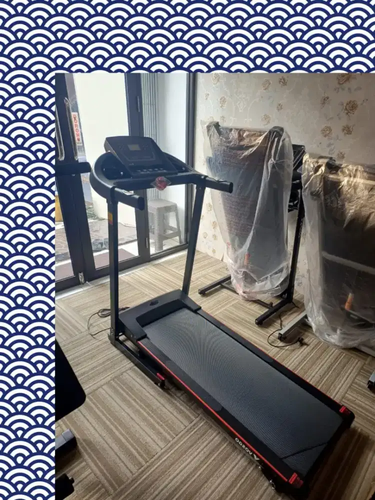 Treadmill elektrik New Mecca alat olahraga SRH-185