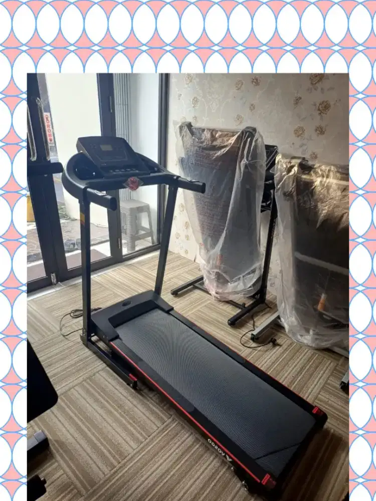 Treadmill elektrik New Mecca alat olahraga SRH-185
