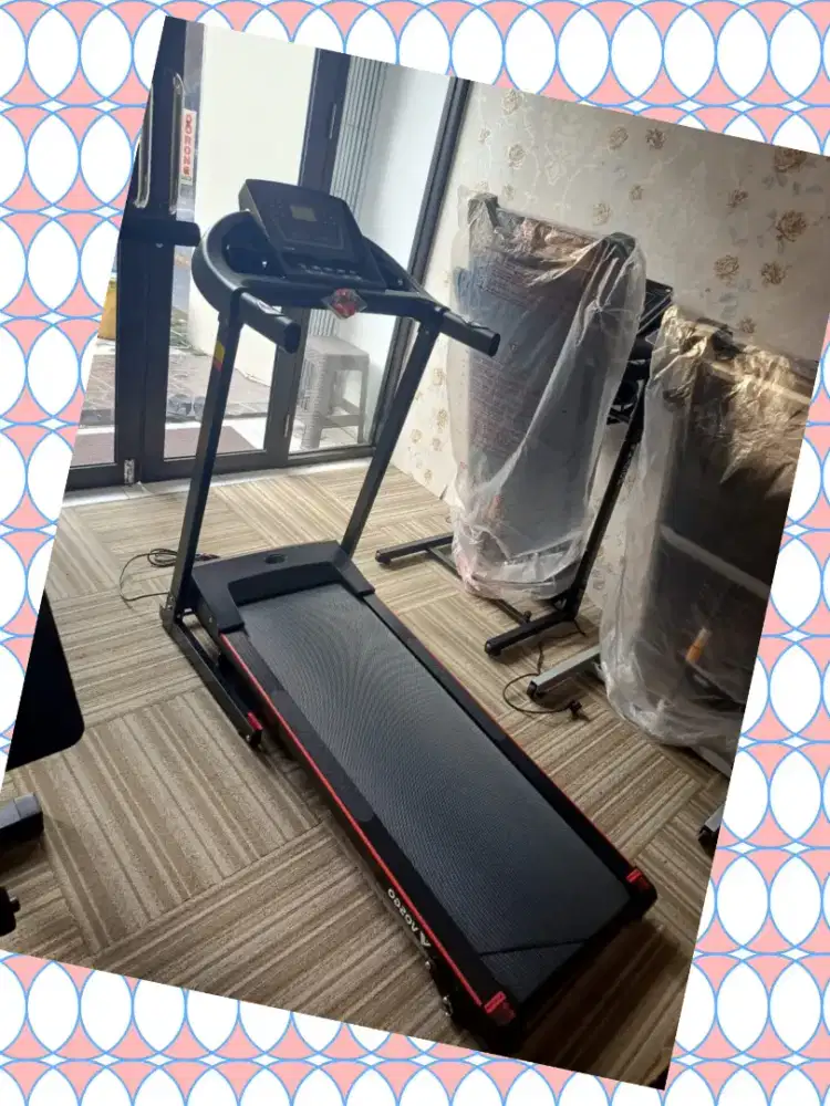 Treadmill elektrik New Mecca alat olahraga SRH-185