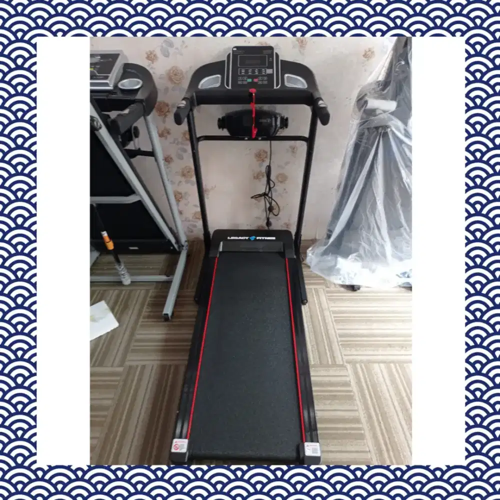 Treadmill elektrik New Falcon alat kebugaran CBD-382