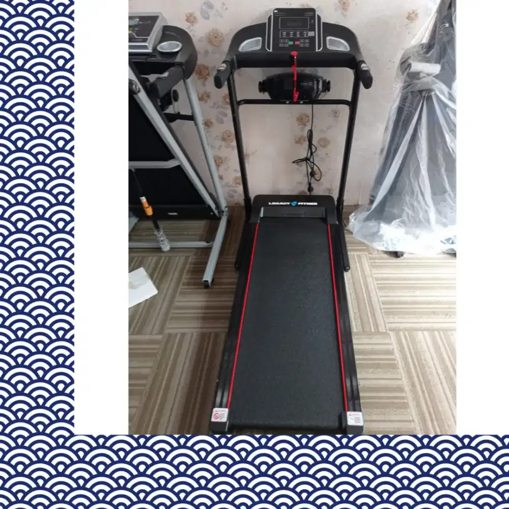 Treadmill elektrik New Falcon alat kebugaran CBD-382