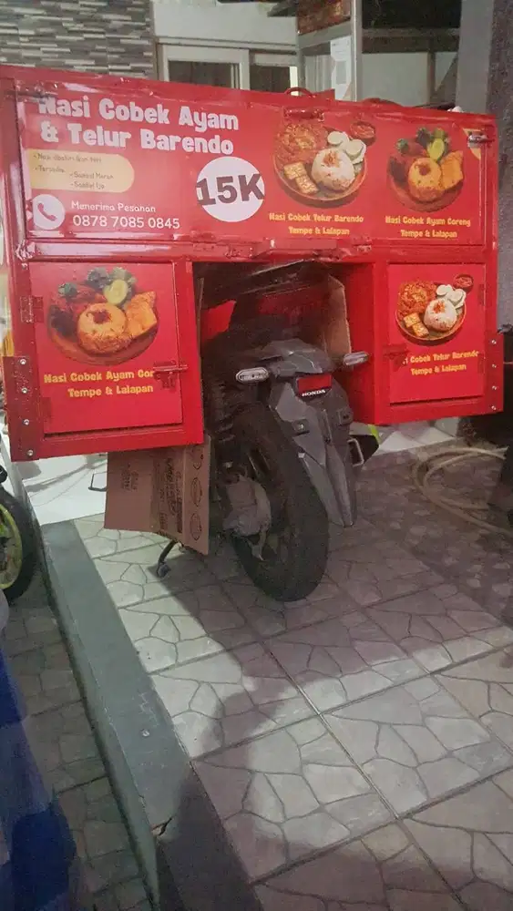 Dijual gerobak motor