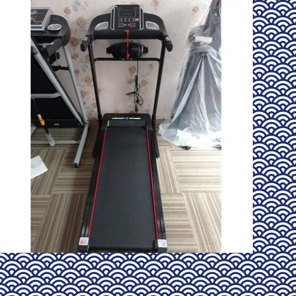 Treadmill elektrik New Falcon alat kebugaran CBD-382