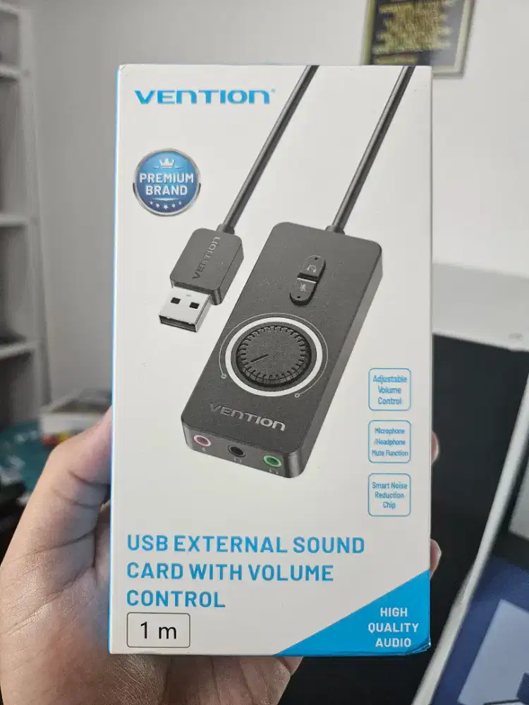 Vention USB Sound Card 1 meter (Termurah se OLX)