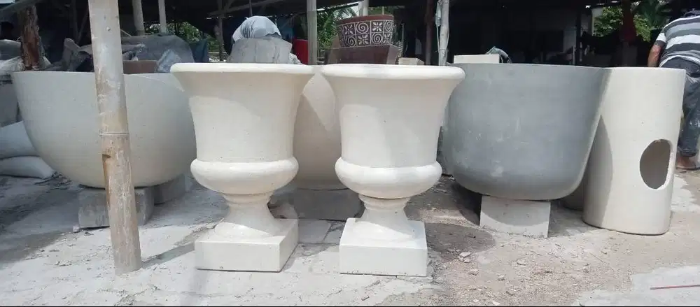 Pot teraso pot tanaman outdoor tipe euro