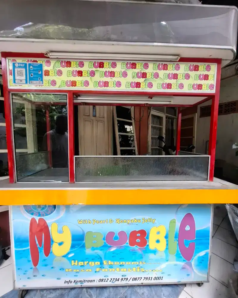 Gerobak besi alumunium