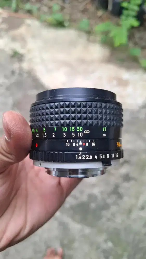 Lensa Minolta MC  Rokkor PG 50mm f.14