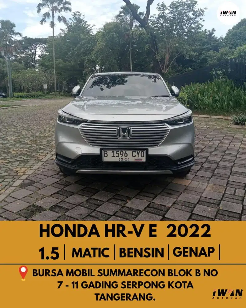 HONDA NEW HRV E 1.5 MATIC 2022