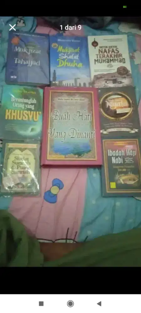 8 bacaan buku islami sesuai Al-qur'an dan sunnah