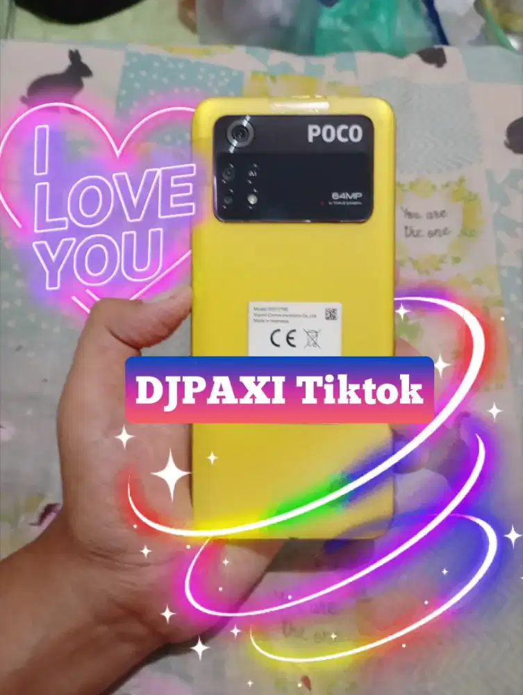 HP 4G Xiaomi Redmi Poco M4 Pro Ram 6GB Internal 128GB Kuning