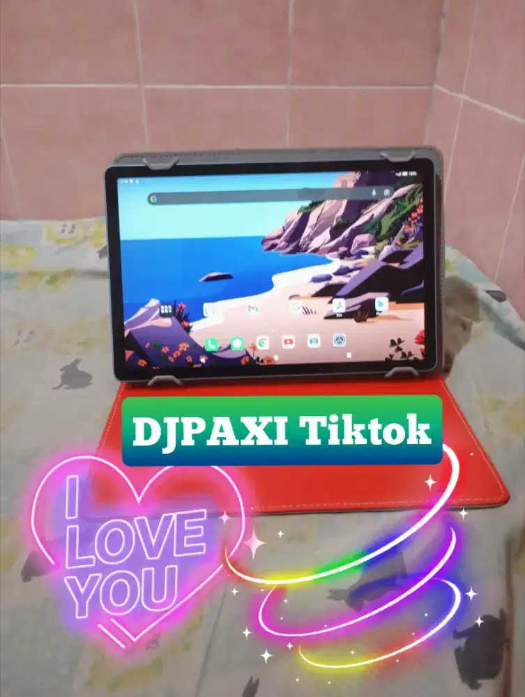 HP Tablet Pad Itel Tab Biru Ram 4GB Internal 128GB