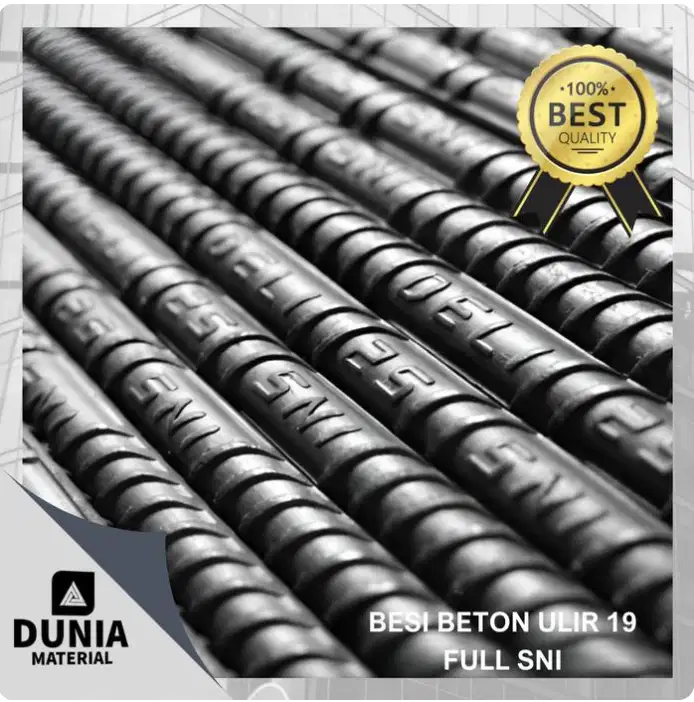 Besi Beton Ulir 19 mm Full SNI