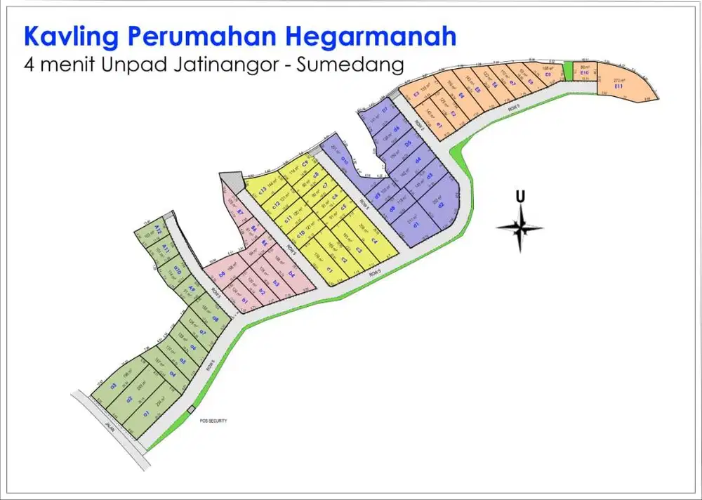 TANAH KAVLING EKSKLUSIF 4 MENIT UNPAD JATINANGOR – LEGALITAS AMAN