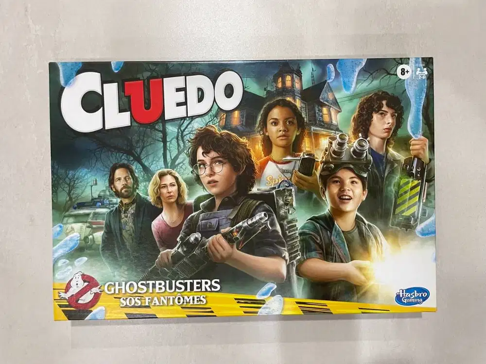 Original Hasbro Ghostbuster Cluedo Board Game seperti baru
