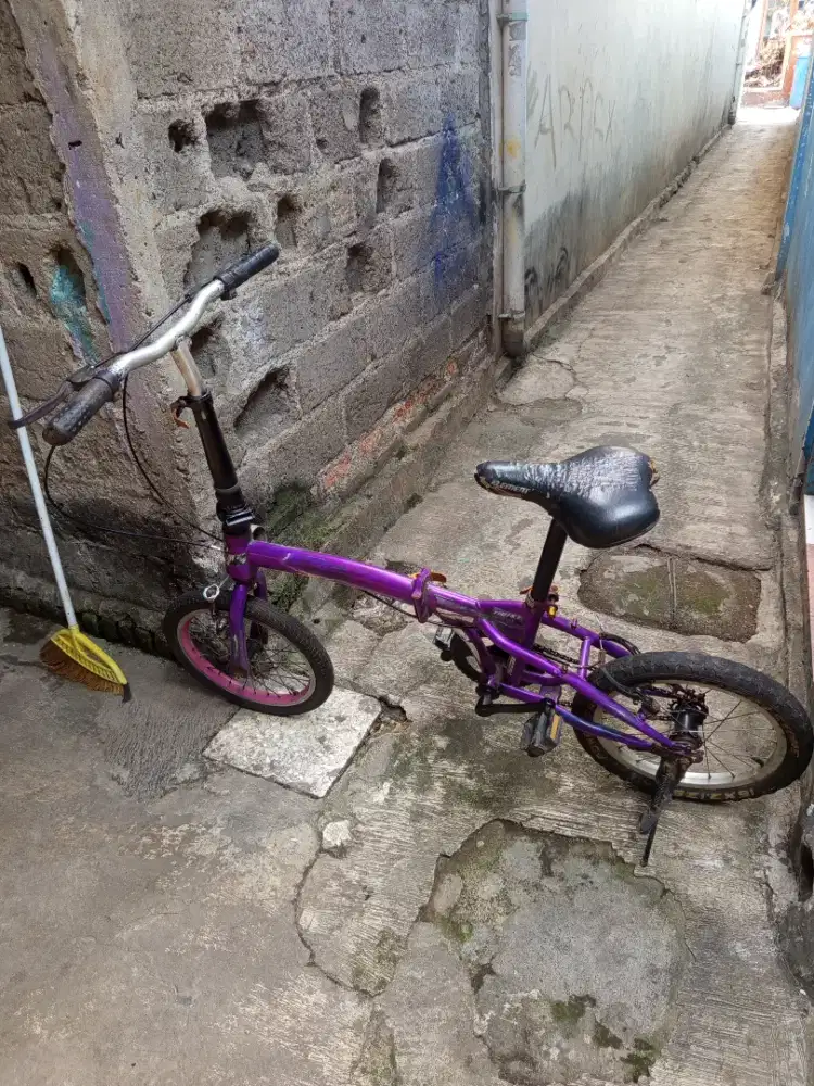 Seli 16 ungu single speed