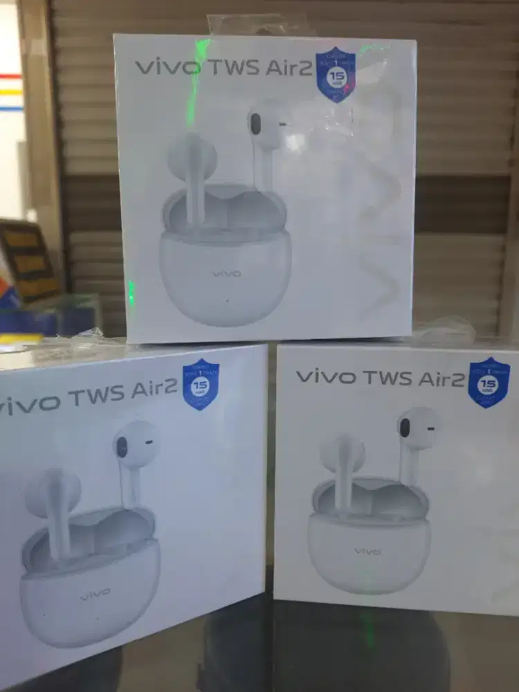 Headshet/Handsfree earphone bloetoeth ViVo TWS air2 original Garansi