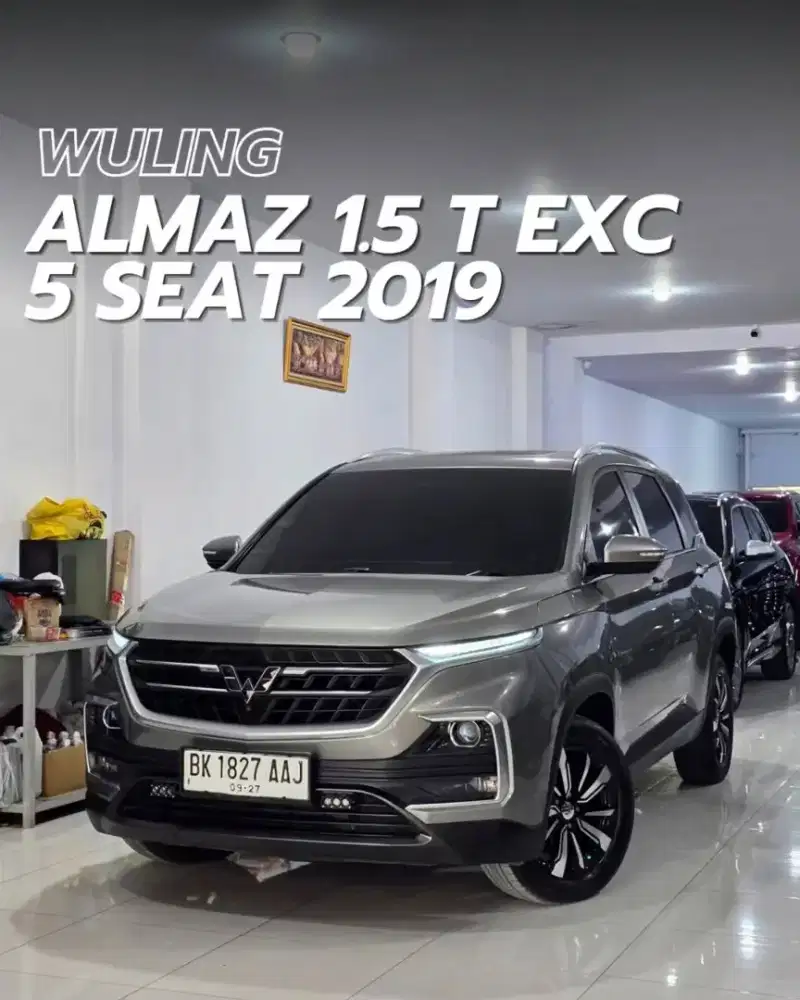 WULING ALMAZ 1.5T EXCLUSIVE 5 SEATERS CVT 2019 pemakaian 2020