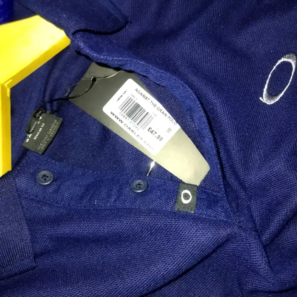 Poloshirt kaos kerah Oakley unisex original