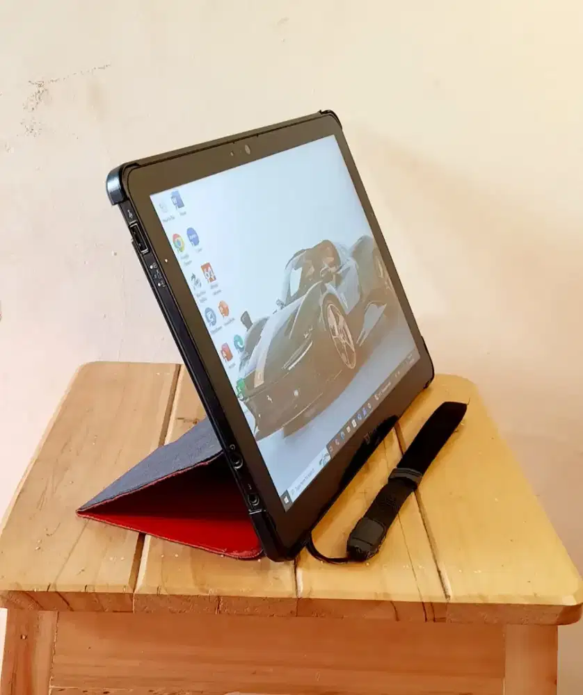 Fujitsu V727 Touchscreen Pen Laptop RAM 8GB SSD 128GB Kuliah & Desain