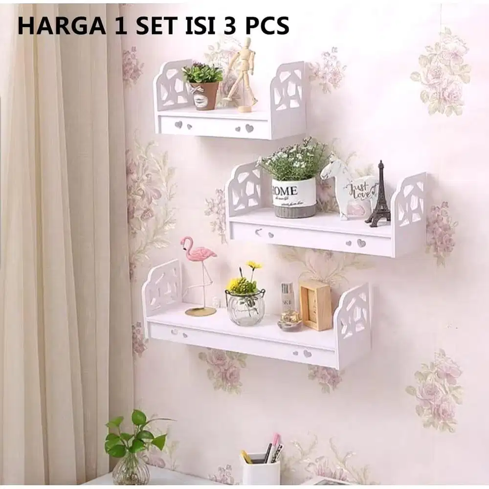 Ready rak Vintage 3 tingkat